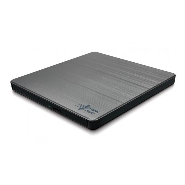 Masterizzatore esterno LG Hitachi GP60NS60 - Portatile Ultra Sottile - Silver