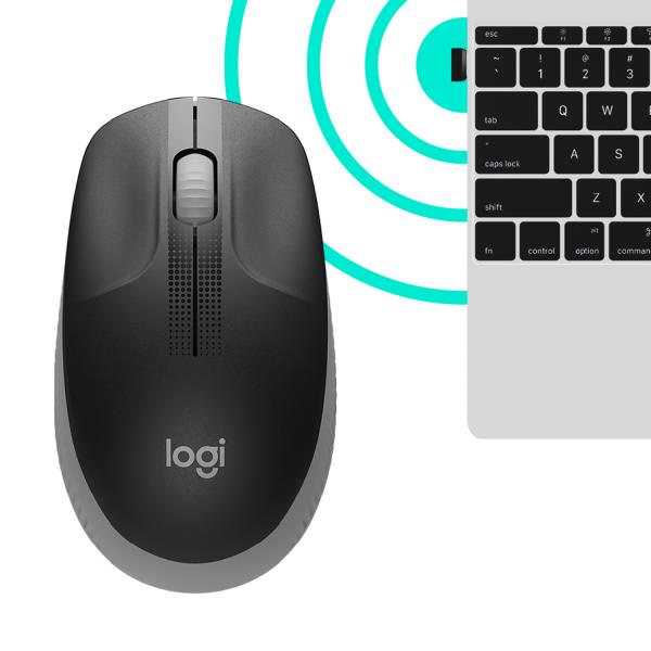 Logitech Mouse Ottico Wireless M190 Grey 910-005906