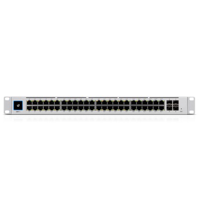 Ubiquiti Networks UniFi USW-PRO-48 switch di rete Gestito L2/L3 Gigabit Ethernet (10/100/1000) 1U Argento