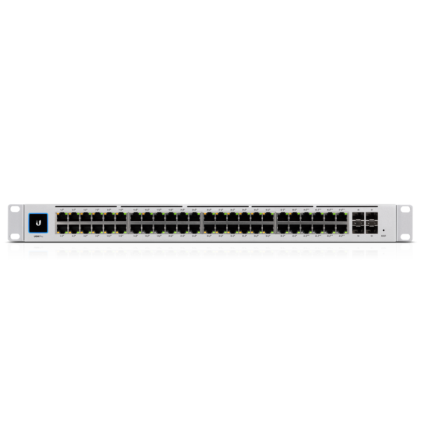Ubiquiti Networks UniFi USW-PRO-48 switch di rete Gestito L2/L3 Gigabit Ethernet (10/100/1000) 1U Argento