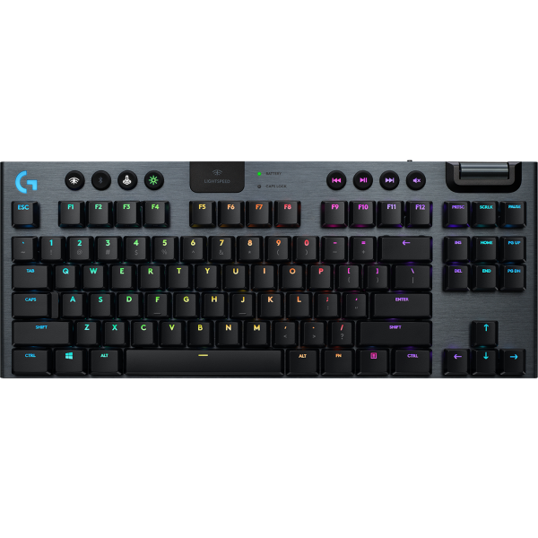 Logitech G G915 TKL - Linear tastiera Bluetooth QWERTZ Tedesco Nero