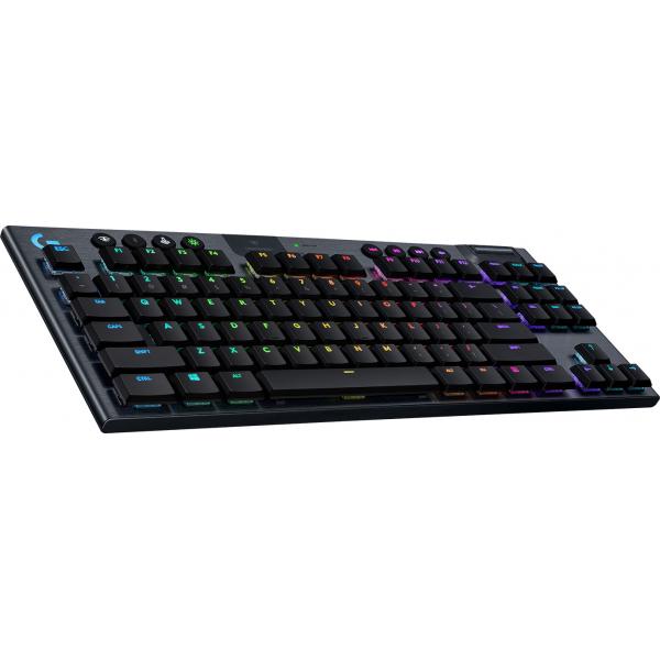 Logitech G G915 TKL - Linear tastiera Bluetooth QWERTZ Tedesco Nero