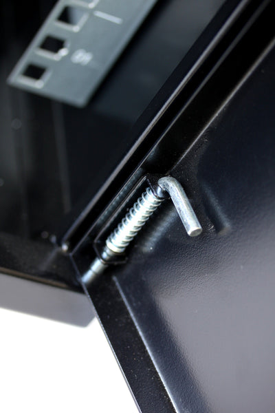 Armadio Rack 10'' a muro 6 unità Porta Cieca Nero