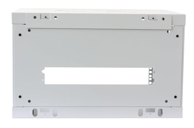 Armadio Rack 19'' a muro 9 unità sezione unica prof. 600mm Grigio