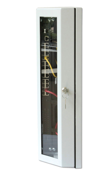 Armadio a muro 19'' Flat 9 Unità Bianco RAL9016