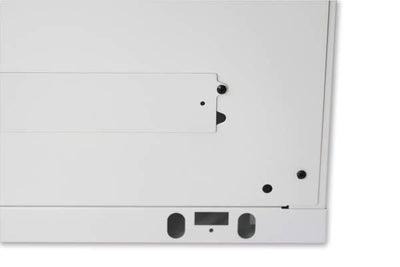 Armadio Rack 19'' a muro 20 unità sezione unica prof. 600mm Grigio