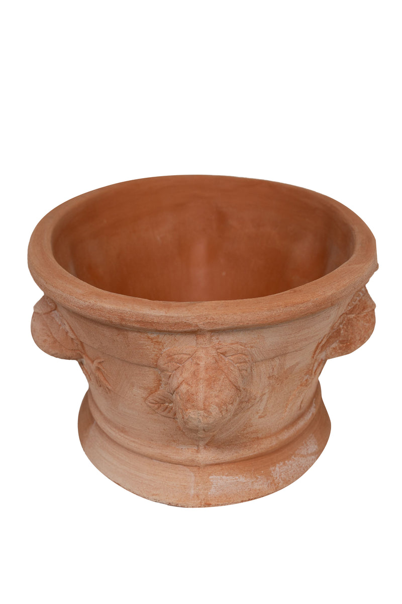 Biscottini Ciotola in Terracotta 100% Made in Italy interamente Lavorata a Mano Vaso