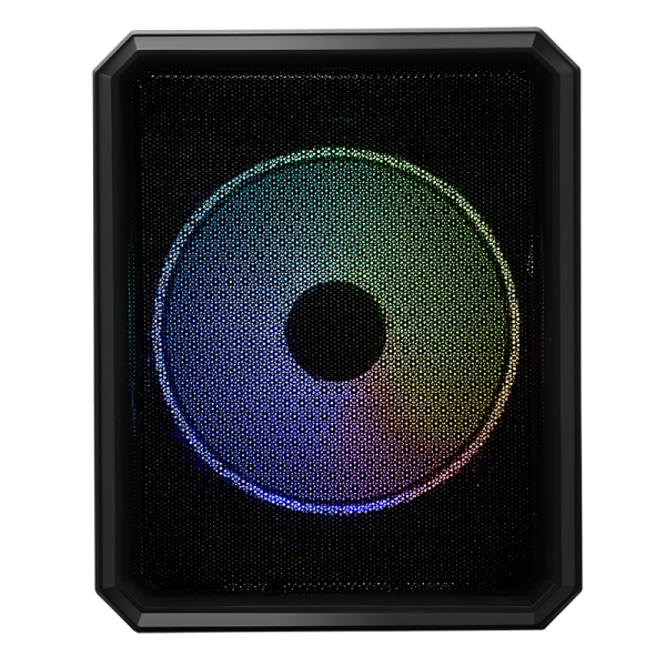 ITEK CASE QBO 8, EVO, MICRO ATX, USB3, 200MM ARGB FAN, 120MM FAN, CARD READER, 3 FINESTRE TRASP