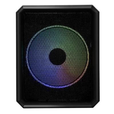 ITEK CASE QBO 8, EVO, MICRO ATX, USB3, 200MM ARGB FAN, 120MM FAN, CARD READER, 3 FINESTRE TRASP