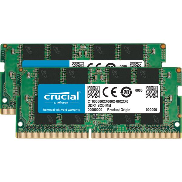 Crucial CT2K8G4SFRA32A memoria 16 GB 2 x 8 GB DDR4 (Crucial Crucial 16G K DDR4 3200 SODIMM)