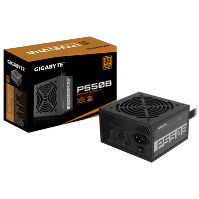 Gigabyte P550B alimentatore per computer 550 W 20+4 pin ATX ATX Nero