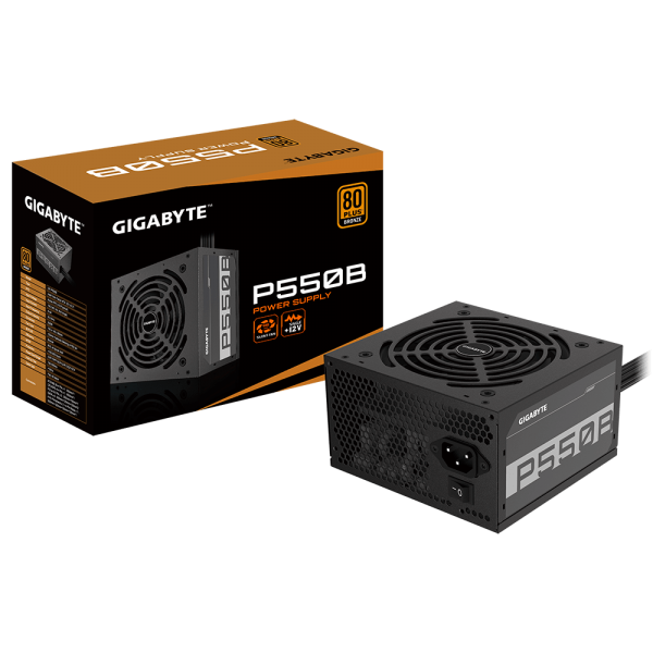 Gigabyte P550B alimentatore per computer 550 W 20+4 pin ATX ATX Nero