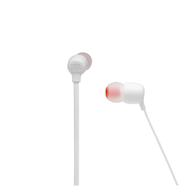 Cuffie Auricolari IN-Ear Jbl 125bt - Suono Pure Bass - Wireless - Bianche