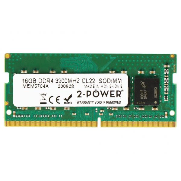 2-Power MEM5704A memoria 16 GB 1 x 16 GB DDR4 (16GB DDR4 3200MHz CL22 SODIMM)