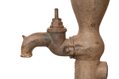 Biscottini Fontana Fontanella in ghisa e ferro per pozzo vecchia/antica da esterno