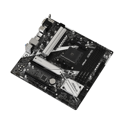 ASRock A520M Pro4 - scheda madre - micro ATX - Socket AM4 - chipset AMD A520 - USB-C Gen1, USB 3.2 Gen 1 - Gigabit LAN - grafica integrata (CPU richiesta)