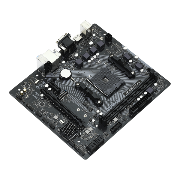 Asrock Mb Am4 A520m-hvs 2xddr4 4xsata Raid M.2 Usb 3.2 Vga/hdmi