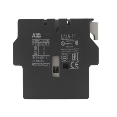 Contatto ausiliario laterale per contattori (serie A-AF) NA+NC ABB