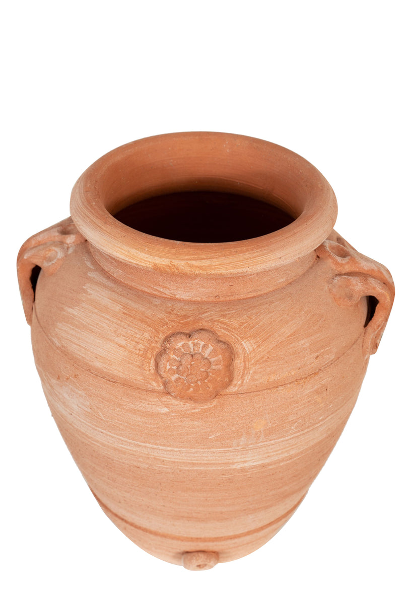 Biscottini Orcino in terracotta 100% Made in Italy interamente lavorata a mano Vaso