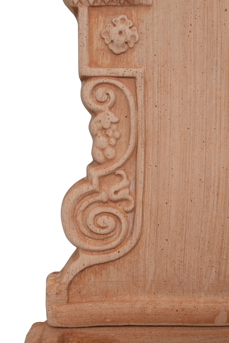 Biscottini Fontana a muro da parete da appendere in Terracotta 100% Made in Italy Lavorata a Mano