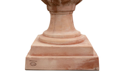 Biscottini Pigna invecchiata, in terracotta toscana 100% Made in Italy interamente Lavorata a Mano L38xPR38xH74 cm