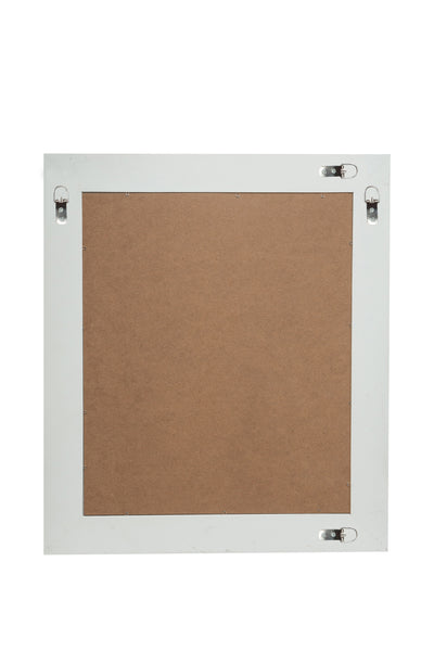 Biscottini Specchiera da appendere verticale/orizzontale L64xPR4xH74 cm finitura bianco anticato.