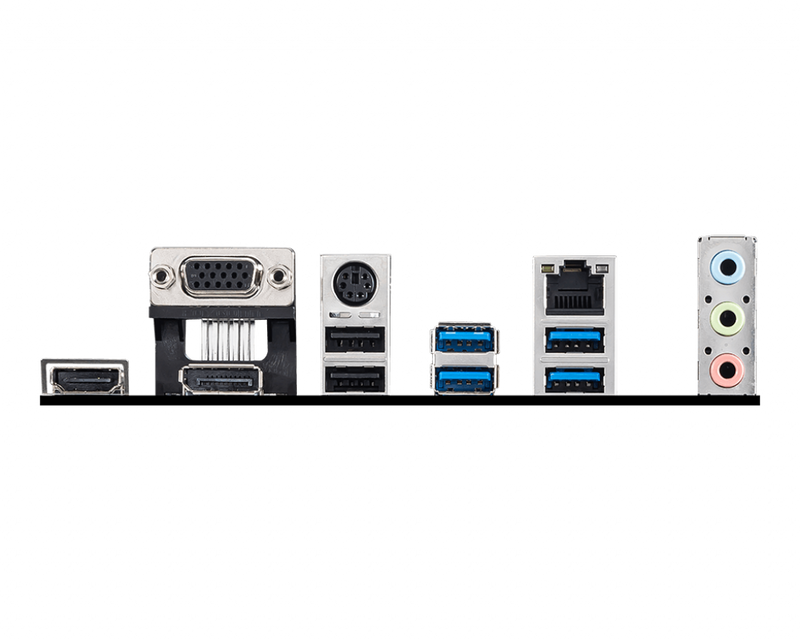 MSI A520M PRO scheda madre AMD A520 Socket AM4 micro ATX (MSI A520M PRO - bundkort - micro-ATX -)