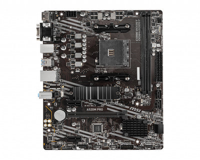 Scheda Madre A520M PRO Socket AM4 Chipset A520 Micro ATX