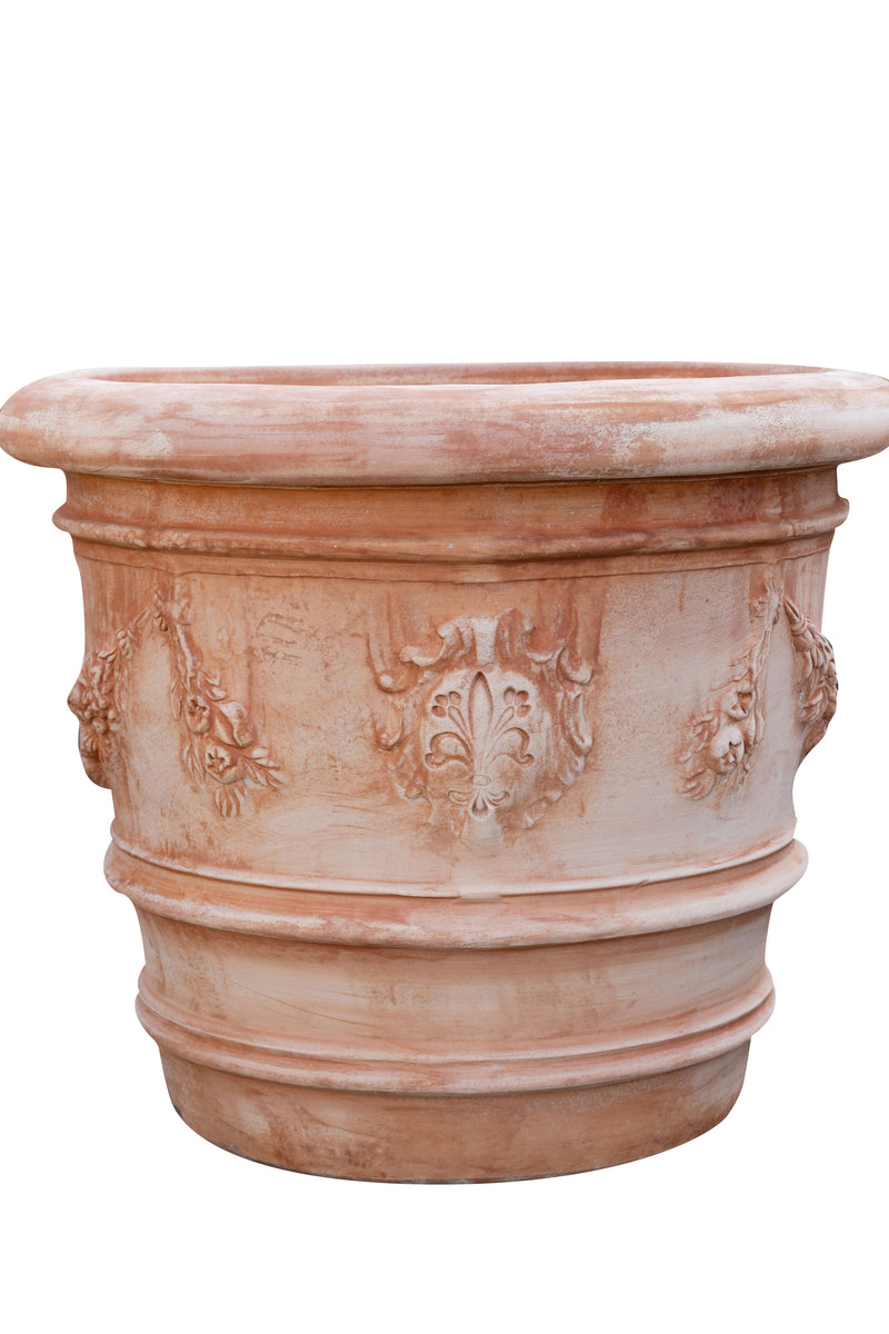 Biscottini Vaso in Terracotta 100% Made in Italy interamente Lavorata a Mano realizzato