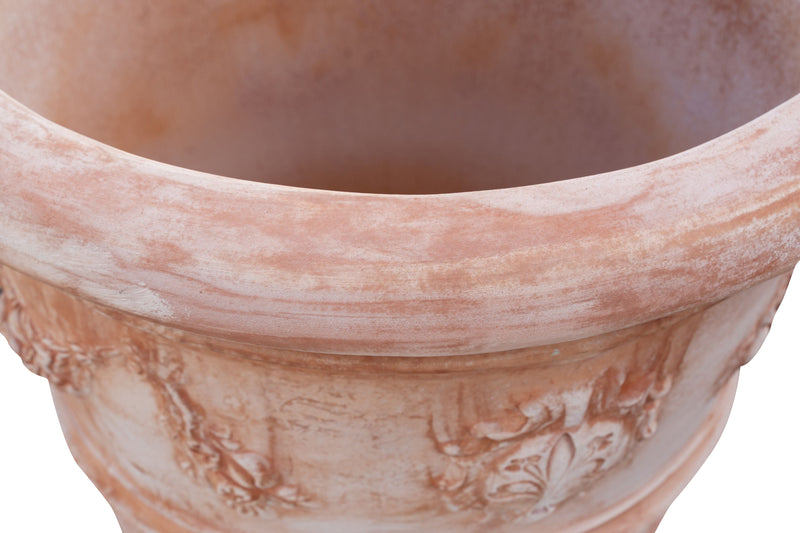 Biscottini Vaso in Terracotta 100% Made in Italy interamente Lavorata a Mano realizzato
