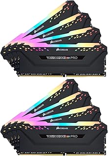 CORSAIR VENGEANCE RGB PRO 256 GB (8 x 32 GB) DDR4 3200 (PC4-25600) C16 Memoria desktopNero