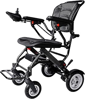 Antar AT52326 (10A) Lightweight Folding Electric Wheelchair