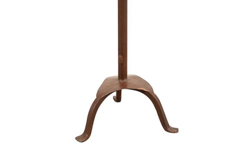 Biscottini Candeliere a piantana in ferro battuto lavorato a mano Candelabro dimensioni