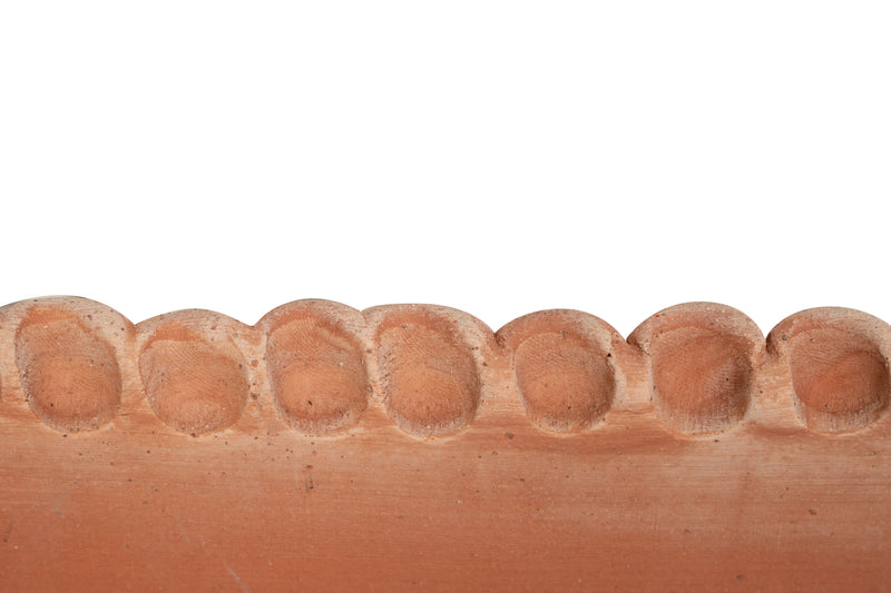 Biscottini Cassetta cesta in Terracotta 100% Made in Italy interamente Lavorata a Mano