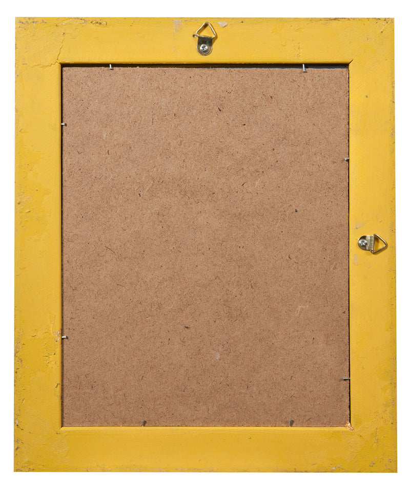 Biscottini Specchiera da appendere verticale/orizzontale L27xPR4xH32 cm finitura foglia oro anticato.