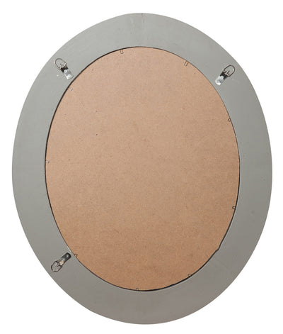 Biscottini Specchiera da appendere verticale/orizzontale L54xPR4xH64 cm finitura grigio anticato.