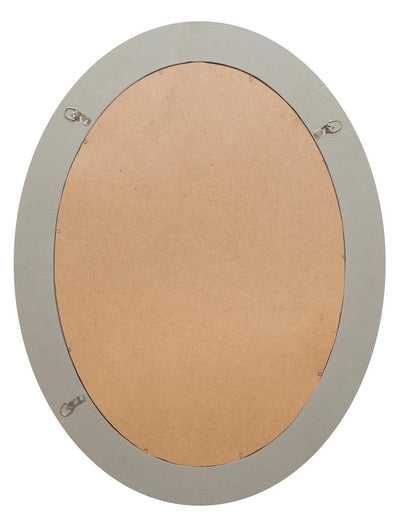 Biscottini Specchiera da appendere verticale/orizzontale L64xPR4xH84 cm finitura grigio anticato.