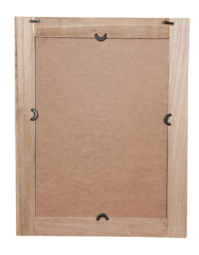 Biscottini Specchio da parete in legno massello RUSTICO effetto antico dipinto Offerta