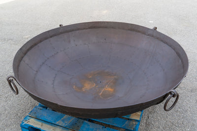 Biscottini VECCHIO CONTENITORE IN FERRO BATTUTO /crogiolo Dimensioni: lunghezza Offerta