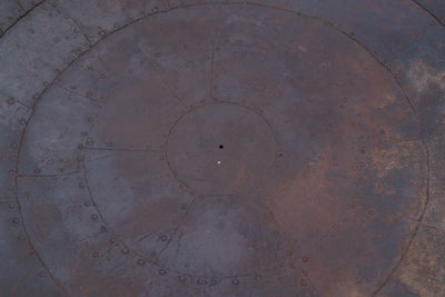 Biscottini VECCHIO CONTENITORE IN FERRO BATTUTO /crogiolo Dimensioni: lunghezza Offerta