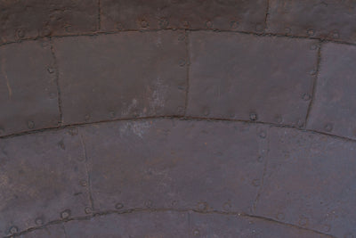 Biscottini VECCHIO CONTENITORE IN FERRO BATTUTO /crogiolo Dimensioni: lunghezza Offerta