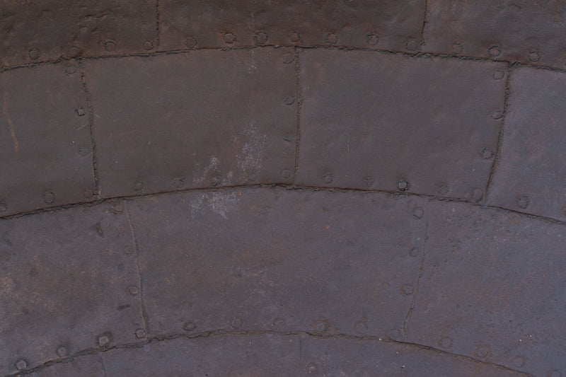 Biscottini VECCHIO CONTENITORE IN FERRO BATTUTO /crogiolo Dimensioni: lunghezza Offerta