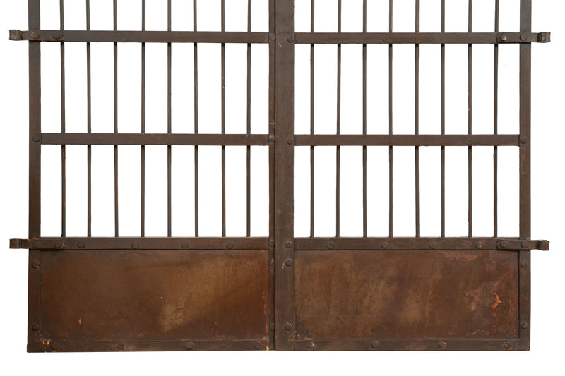 Biscottini Cancelletto in ferro finitura anticata Molto Robusto cancello Offerta Speciale