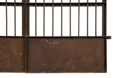 Biscottini Cancelletto in ferro finitura anticata Molto Robusto cancello Offerta Speciale