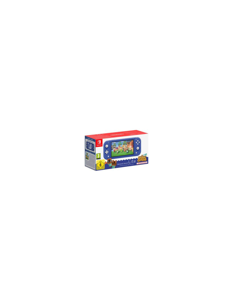 Console Switch lite Animal Crossing Blue