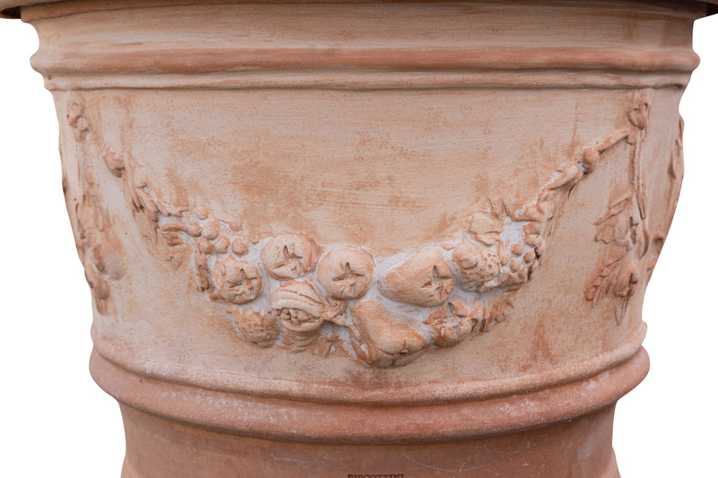 Biscottini Vaso in Terracotta 100% Made in Italy interamente Lavorata a Mano orcio conca