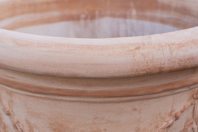 Biscottini Vaso in Terracotta 100% Made in Italy interamente Lavorata a Mano orcio conca