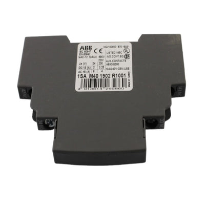 Contatto ausiliario laterali 1NA+1NC ABB