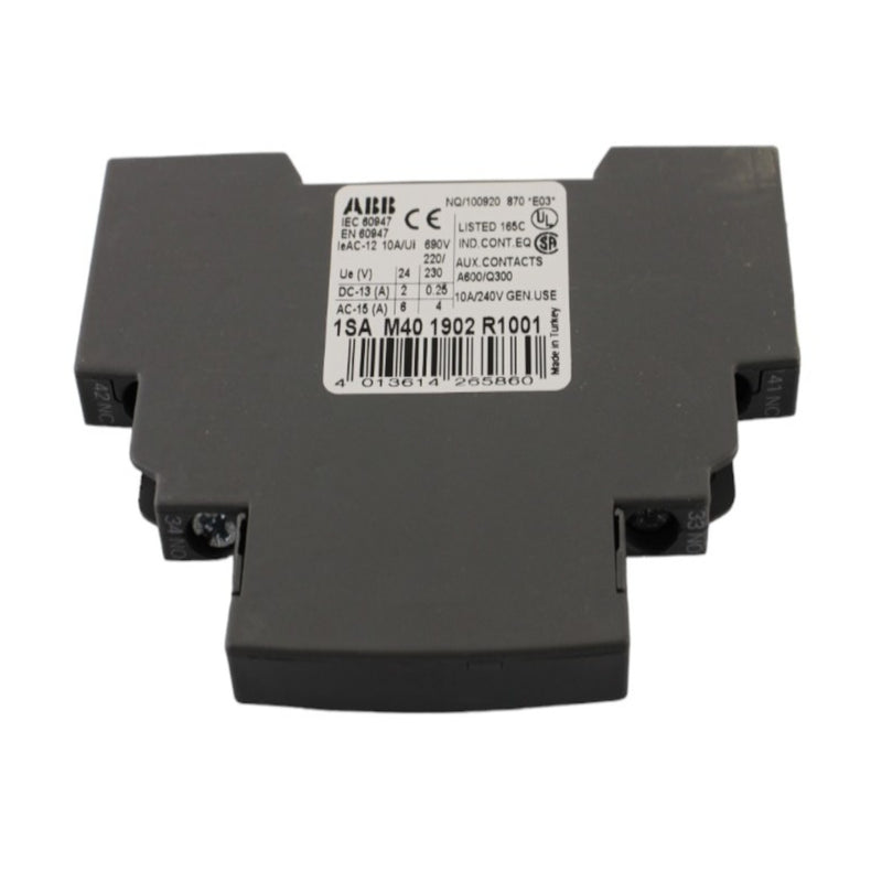 Contatto ausiliario laterali 1NA+1NC ABB