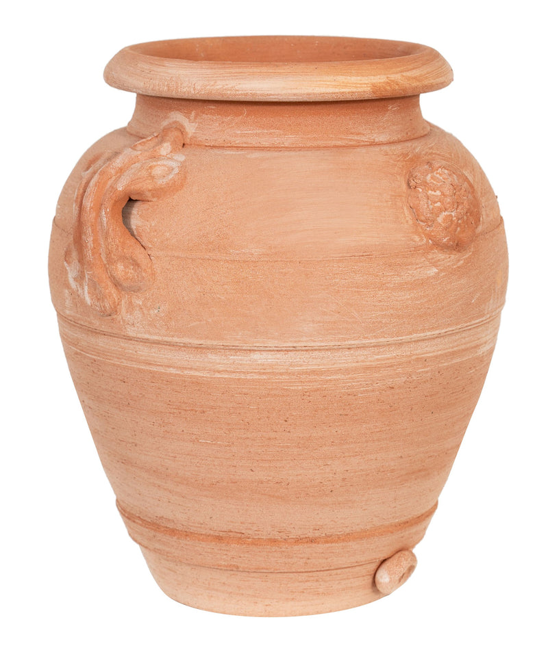 Biscottini Orcino in terracotta 100% Made in Italy interamente lavorata a mano Vaso